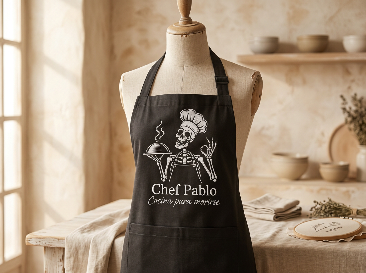 Delantales bordados