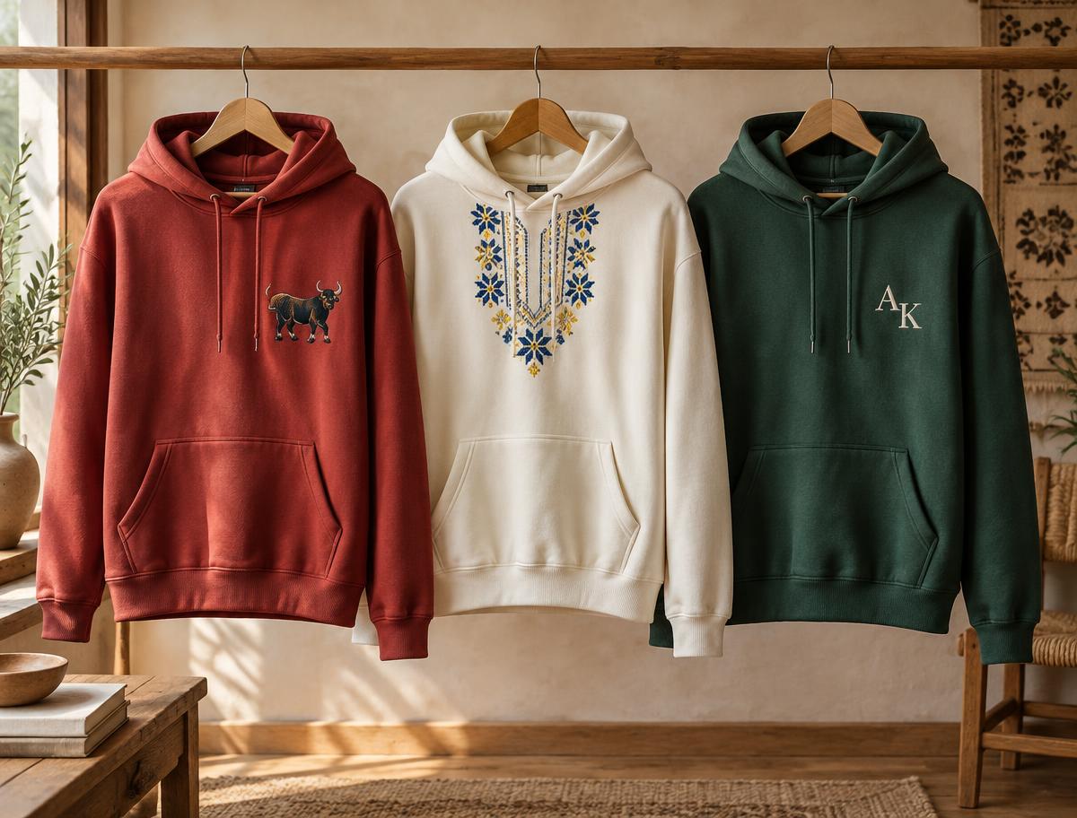 Sudaderas bordadas